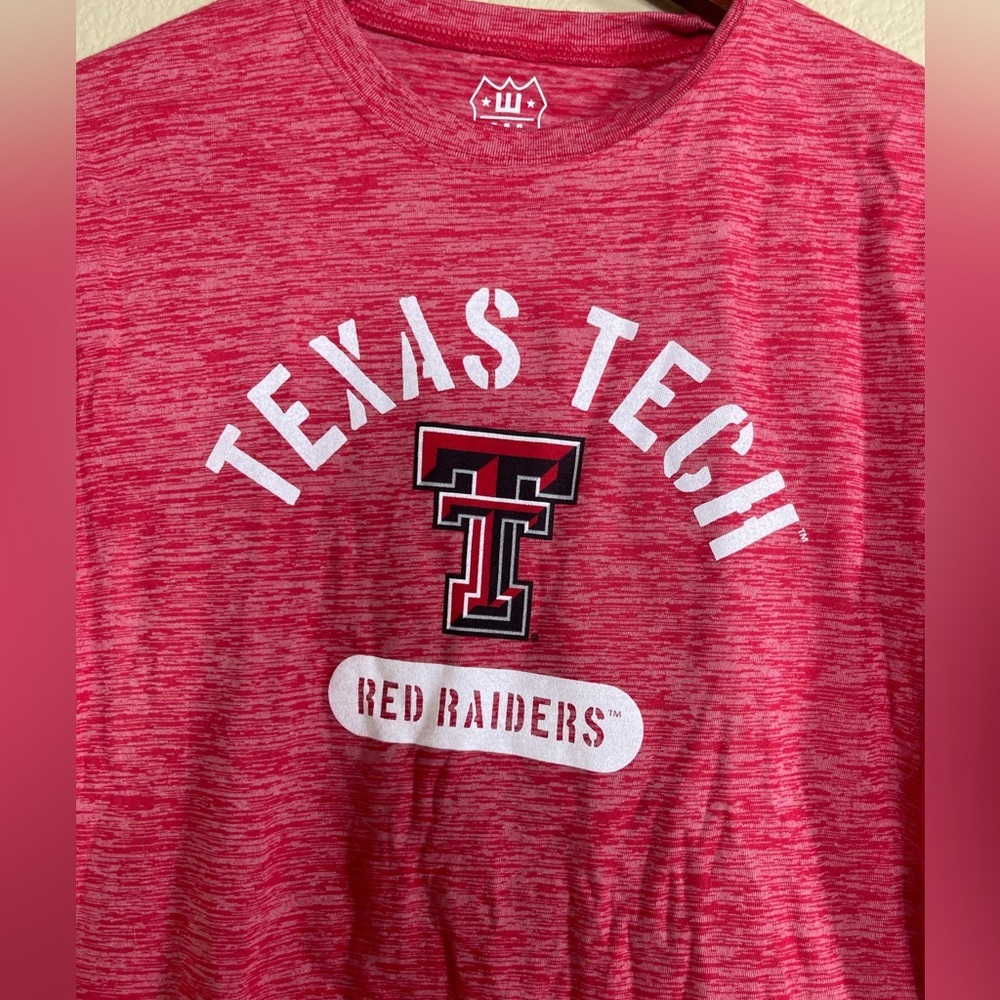 Child size small (8-10) NWT Wes and Willy Texas Tech T-shirt - Picture 2 of 4